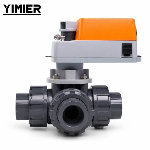 Electric UPVC 3-WAY Control Valve