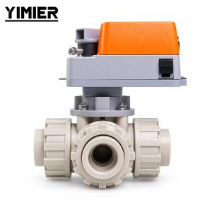 Electric UPVC 3-WAY Control Valve