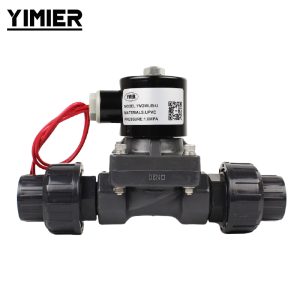 UPVC Double Union Solenoid Valve for Water