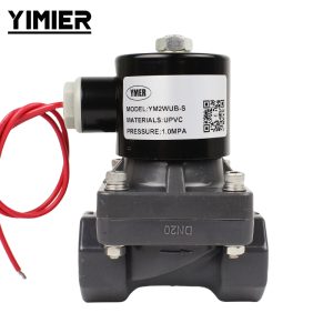 UPVC Threaded Solenoid Valve for Water