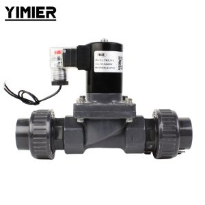 UPVC Acid & Alkali Resistant Threaded Solenoid Valve