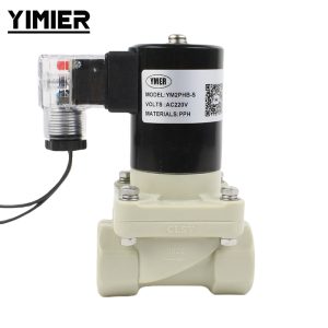 PPH Acid & Alkali Resistant Threaded Solenoid Valve