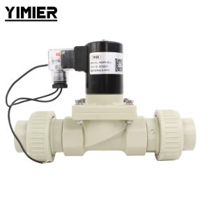 PPH Acid & Alkali Resistant Double Union Solenoid Valve