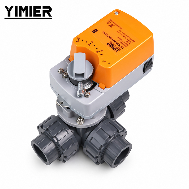 Electric UPVC 3-WAY Control Valve Electric UPVC 3-WAY Control Valve