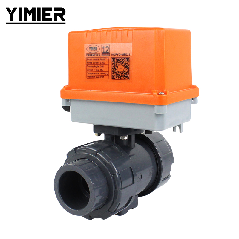 Electric UPVC ball valve Electric UPVC ball valve