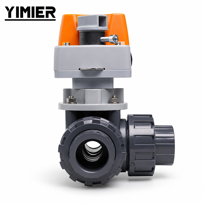 Electric UPVC 3-WAY Control Valve Electric UPVC 3-WAY Control Valve