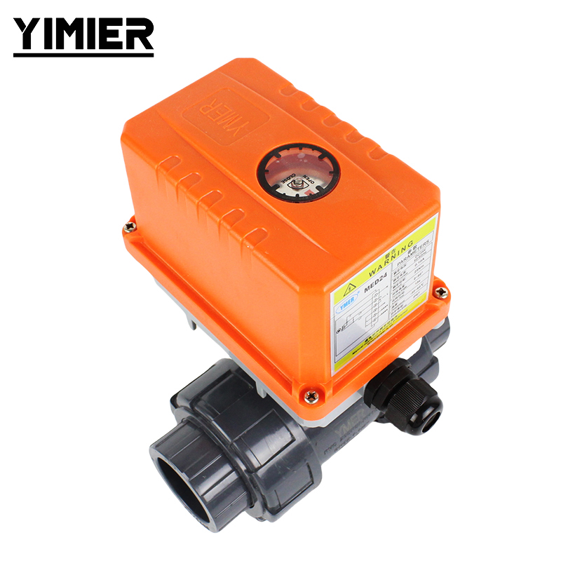 Electric UPVC ball valve Electric UPVC ball valve