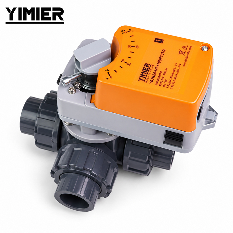 Electric UPVC 3-WAY Control Valve Electric UPVC 3-WAY Control Valve