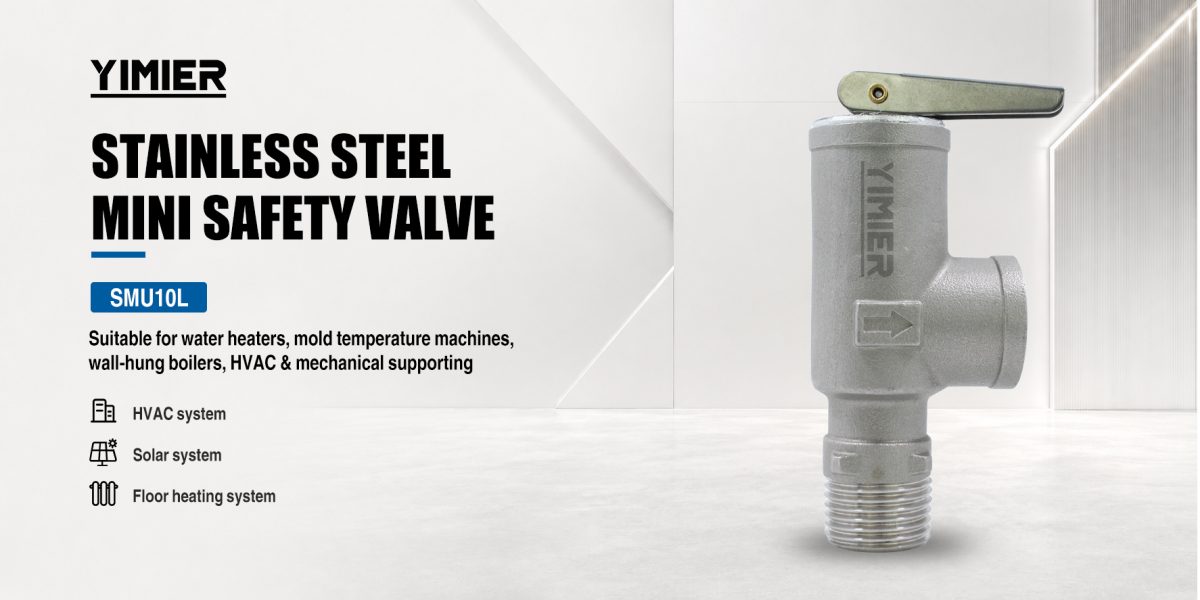 smu10l stainless steel mini safety valve