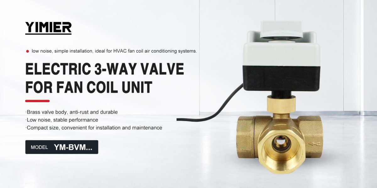 Fan Coil Motorized 3-Way Brass Valve PDF